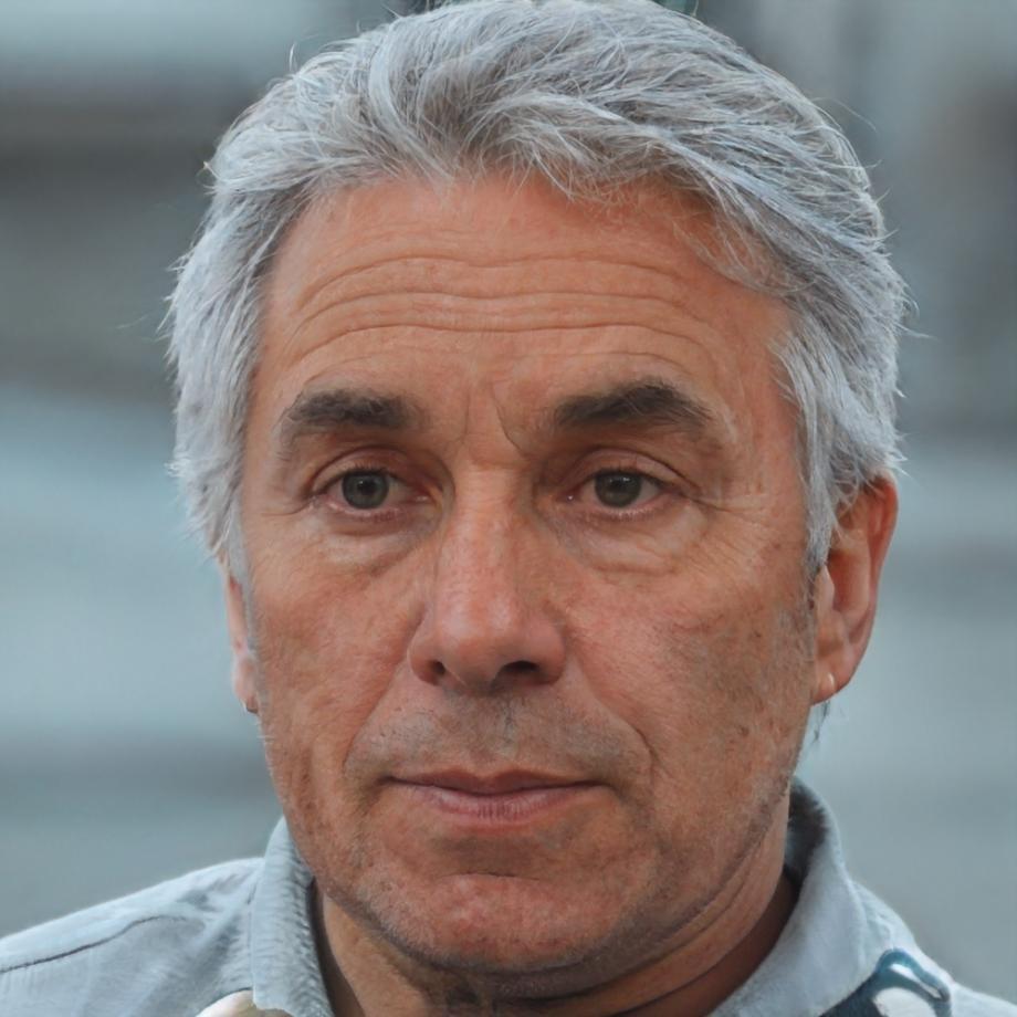 Instructor Stellan Thorvaldsen working with network equipment